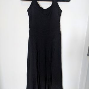 DVF sleeveless tulip wool dress